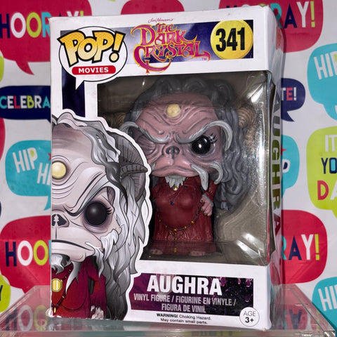 WATER BOX DAMAGE Aughra - The Dark Crystal Funko Pop 341 Vinyl Figure (11.4 Cm L × 8.9 Cm W × 15.9 Cm H)