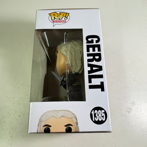 Geralt - The Witcher Funko Pop 1385 Vinyl Figure (11.4 Cm L × 8.9 Cm W × 15.9 Cm H)