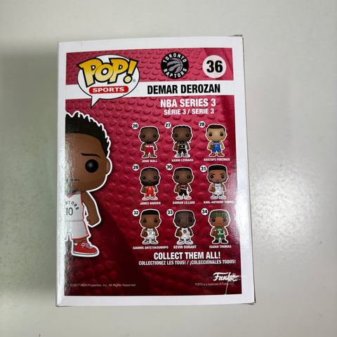 Basketball - Demar Derozan NBA Funko Pop 36 Canada Exclusive