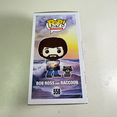 BOX FLAWS VIEW PHOTOS Bob Ross - Funko Pop 558 Vinyl Figure (11.4 Cm L × 8.9 Cm W × 15.9 Cm H)