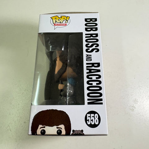 BOX FLAWS VIEW PHOTOS Bob Ross - Funko Pop 558 Vinyl Figure (11.4 Cm L × 8.9 Cm W × 15.9 Cm H)