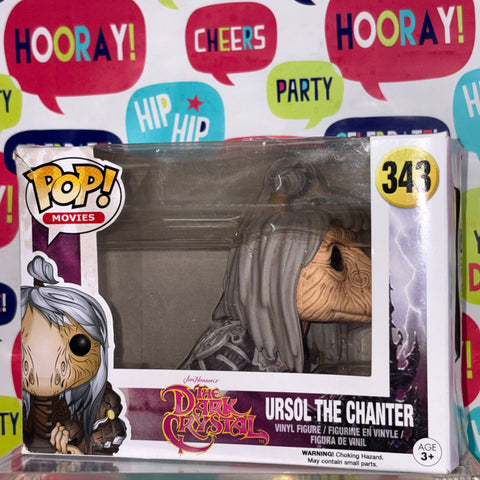 SEVERE/WATER BOX DAMAGE Aughra - The Dark Crystal Funko Pop 341 Vinyl Figure (11.4 Cm L × 8.9 Cm W × 15.9 Cm H)