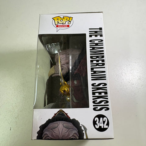 SEVERE/WATER BOX DAMAGE The Chamberlain Skeksis - The Dark Crystal Funko Pop 342 Vinyl Figure (11.4 Cm L × 8.9 Cm W × 15.9 Cm H)