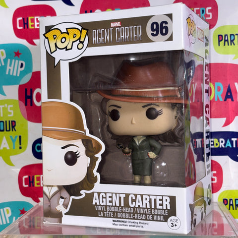 BOX FLAWS VIEW PHOTOS Agent Carter - Marvel Funko Pop 92 Vinyl Figure