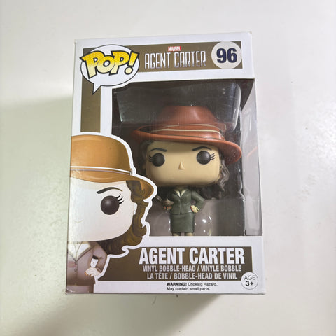 BOX FLAWS VIEW PHOTOS Agent Carter - Marvel Funko Pop 92 Vinyl Figure
