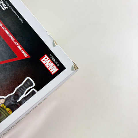 BOX FLAWS VIEW PHOTOS Black Widow - Marvel Funko Pop 619 Vinyl Figure Exclusive