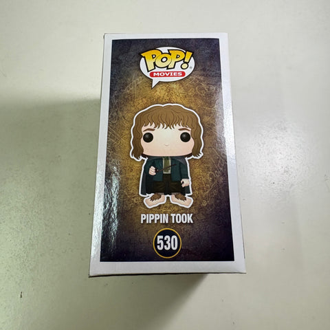 SEVERE/WATER BOX DAMAGE Pippin Took - Lord of the Rings Funko Pop 530 Vinyl Figure (11.4 Cm L × 8.9 Cm W × 15.9 Cm H)