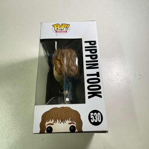 SEVERE/WATER BOX DAMAGE Pippin Took - Lord of the Rings Funko Pop 530 Vinyl Figure (11.4 Cm L × 8.9 Cm W × 15.9 Cm H)