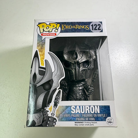 BOX DAMAGE VIEW PHOTOS Sauron - Lord of the Rings Funko Pop 122 Vinyl Figure (11.4 Cm L × 8.9 Cm W × 15.9 Cm H)