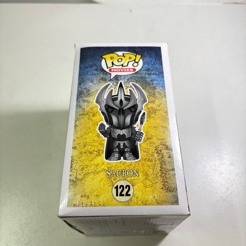 BOX DAMAGE VIEW PHOTOS Sauron - Lord of the Rings Funko Pop 122 Vinyl Figure (11.4 Cm L × 8.9 Cm W × 15.9 Cm H)