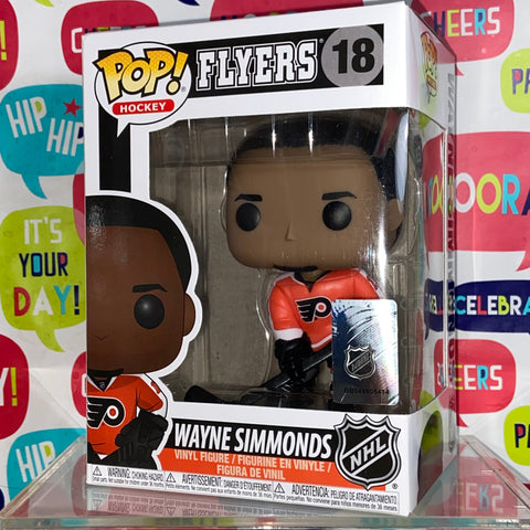 NHL - Philadelphia Flyers: Wayne Simmonds Funko Pop 18 Hockey