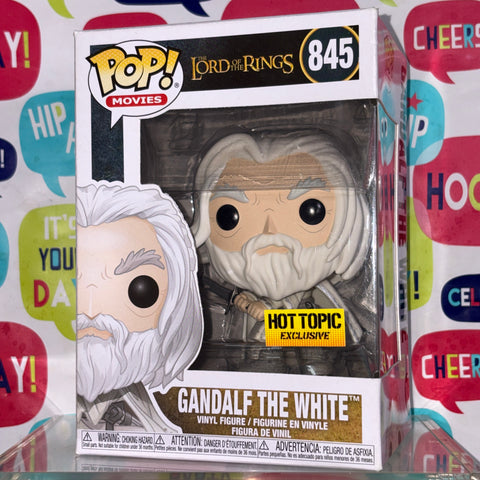 Gandalf the White - Lord of The Rings Funko Pop 845 Vinyl Figure (11.4 Cm L × 8.9 Cm W × 15.9 Cm H)