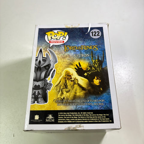 BOX DAMAGE VIEW PHOTOS Sauron - Lord of the Rings Funko Pop 122 Vinyl Figure (11.4 Cm L × 8.9 Cm W × 15.9 Cm H)