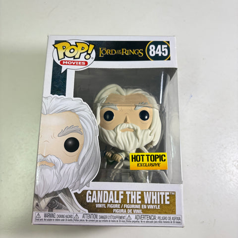 Gandalf the White - Lord of The Rings Funko Pop 845 Vinyl Figure (11.4 Cm L × 8.9 Cm W × 15.9 Cm H)
