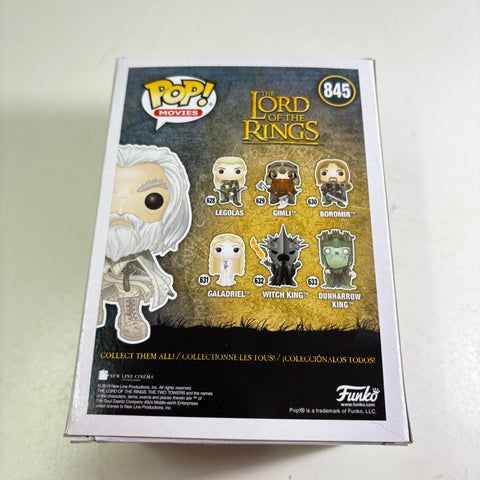 Gandalf the White - Lord of The Rings Funko Pop 845 Vinyl Figure (11.4 Cm L × 8.9 Cm W × 15.9 Cm H)