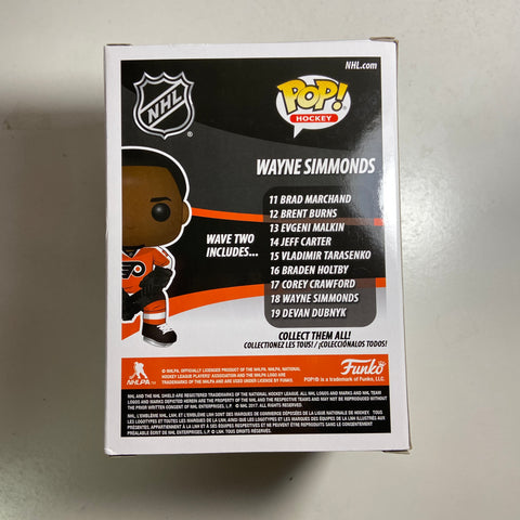 NHL - Philadelphia Flyers: Wayne Simmonds Funko Pop 18 Hockey