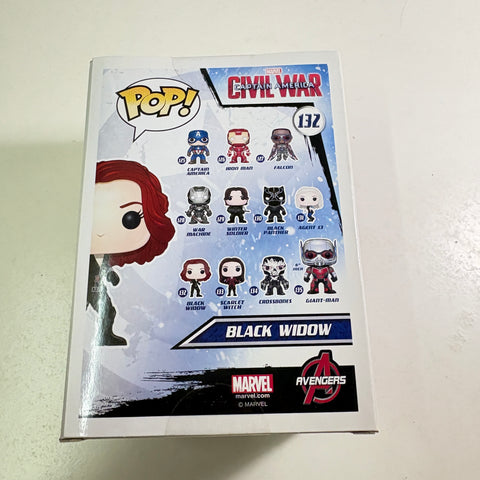Black Widow - Marvel Funko Pop 132 Vinyl Figure