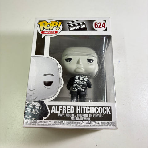 BOX FLAWS VIEW PHOTOS Alfred Hitchcock - Funko Pop 624 Vinyl Figure (11.4 Cm L × 8.9 Cm W × 15.9 Cm H)