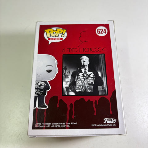 BOX FLAWS VIEW PHOTOS Alfred Hitchcock - Funko Pop 624 Vinyl Figure (11.4 Cm L × 8.9 Cm W × 15.9 Cm H)