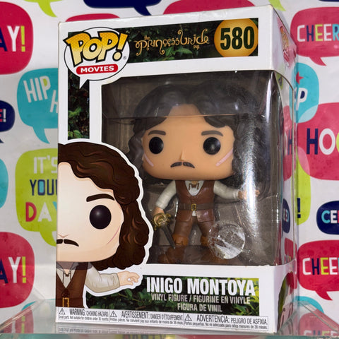 BOX FLAWS VIEW PHOTOS Inigo Montoya - Funko Pop 580 Vinyl Figure (11.4 Cm L × 8.9 Cm W × 15.9 Cm H)