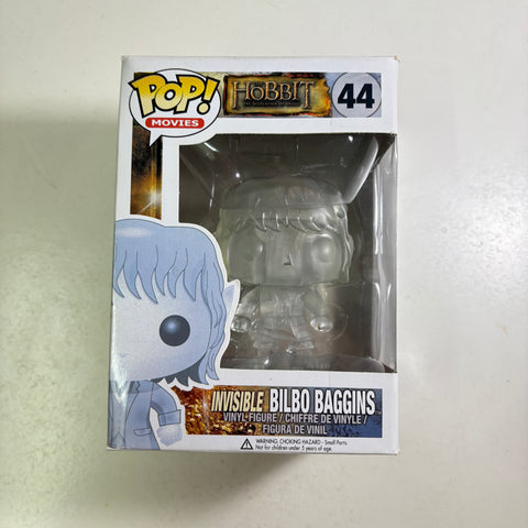 BOX FLAWS VIEW PHOTOS Bilbo Baggins (Invisible) - Lord of the Rings Hobbit Funko Pop 44 Vinyl Figure (11.4 Cm L × 8.9 Cm W × 15.9 Cm H)