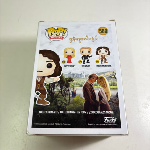 BOX FLAWS VIEW PHOTOS Inigo Montoya - Funko Pop 580 Vinyl Figure (11.4 Cm L × 8.9 Cm W × 15.9 Cm H)