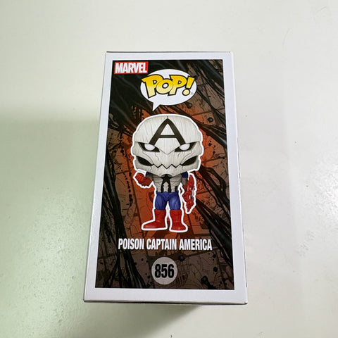 Poison Captain America - Venom Marvel Funko Pop 856 Vinyl Figure Exclusive