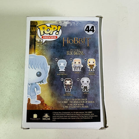 BOX FLAWS VIEW PHOTOS Bilbo Baggins (Invisible) - Lord of the Rings Hobbit Funko Pop 44 Vinyl Figure (11.4 Cm L × 8.9 Cm W × 15.9 Cm H)