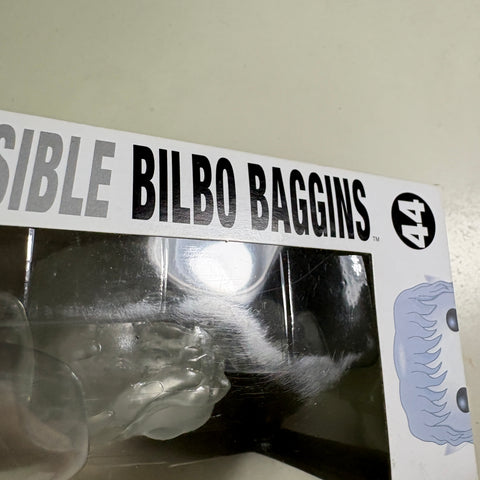 BOX FLAWS VIEW PHOTOS Bilbo Baggins (Invisible) - Lord of the Rings Hobbit Funko Pop 44 Vinyl Figure (11.4 Cm L × 8.9 Cm W × 15.9 Cm H)