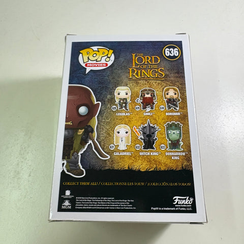 BOX FLAWS VIEW PHOTOS Grishnakh - Lord of the Rings Hobbit Funko Pop 636 Vinyl Figure (11.4 Cm L × 8.9 Cm W × 15.9 Cm H)