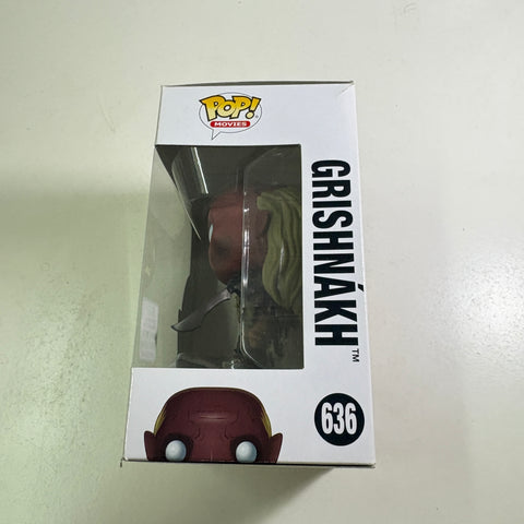 BOX FLAWS VIEW PHOTOS Grishnakh - Lord of the Rings Hobbit Funko Pop 636 Vinyl Figure (11.4 Cm L × 8.9 Cm W × 15.9 Cm H)