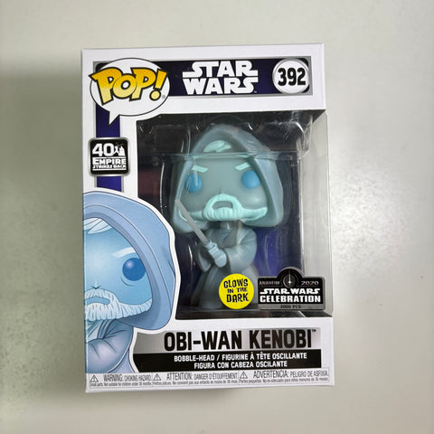 Obi-Wan Kenobi - Star Wars Funko Pop 392 Star Wars Celebrations Anaheim 2020 Exclusive 3000 Pcs