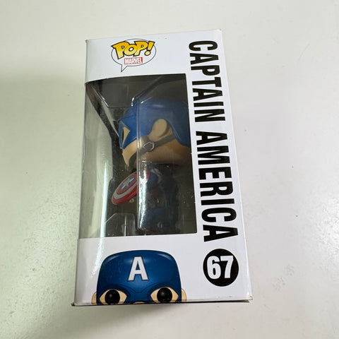 BOX FLAWS VIEW PHOTOS Captain America - Age of Ultron Marvel Funko Pop 67 Vinyl Figure