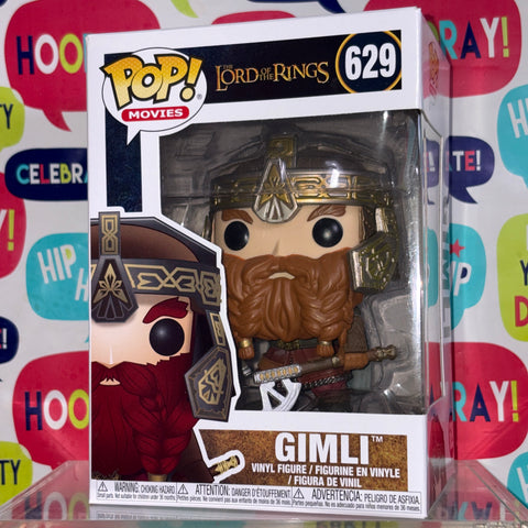 Gimli - Lord of the Rings Hobbit Funko Pop 629 Vinyl Figure (11.4 Cm L × 8.9 Cm W × 15.9 Cm H)
