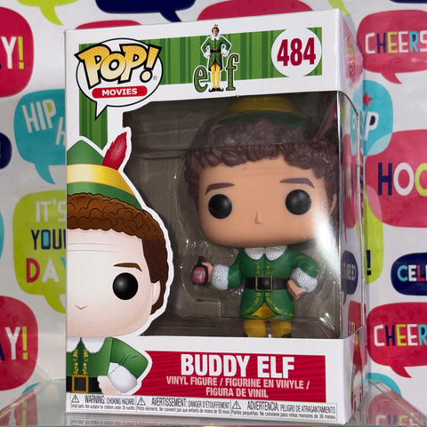 Buddy Elf - Funko Pop 484 Vinyl Figure (11.4 Cm L × 8.9 Cm W × 15.9 Cm H)