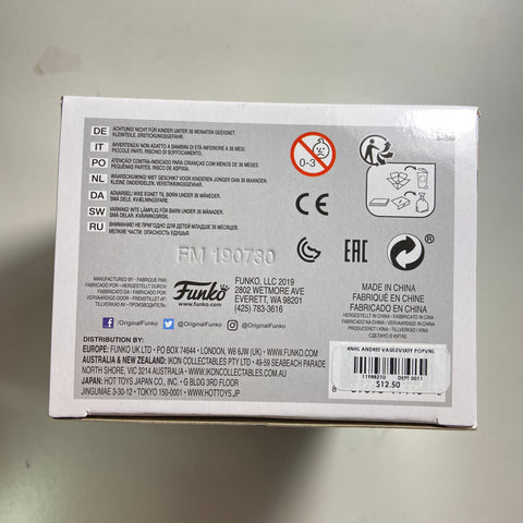 NHL - Tampa Bay Lightning - Andrei Vasilevskiy Funko Pop 56 Hockey