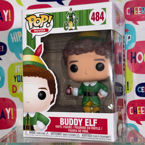 Buddy Elf - Funko Pop 484 Vinyl Figure (11.4 Cm L × 8.9 Cm W × 15.9 Cm H)