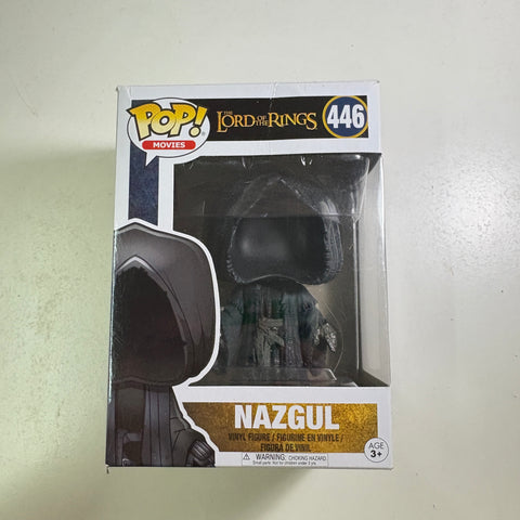 BOX DAMAGE VIEW PHOTOS Nazgul - Lord of the Rings Hobbit Funko Pop 446 Vinyl Figure (11.4 Cm L × 8.9 Cm W × 15.9 Cm H)
