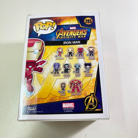Iron Man - Avengers Infinity War Marvel Funko Pop 285 Vinyl Figure
