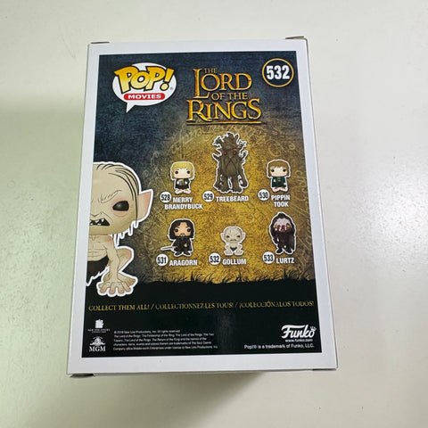 Gollum - Lord of the Rings Hobbit Funko Pop 532 Vinyl Figure (11.4 Cm L × 8.9 Cm W × 15.9 Cm H)