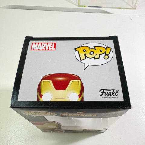 BOX DAMAGE VIEW PHOTOS Iron Man - Avengers Infinity War Marvel Funko Pop 380 Vinyl Figure Light UP