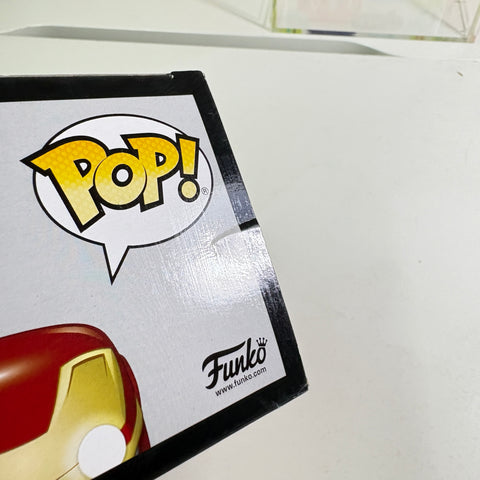 BOX DAMAGE VIEW PHOTOS Iron Man - Avengers Infinity War Marvel Funko Pop 380 Vinyl Figure Light UP