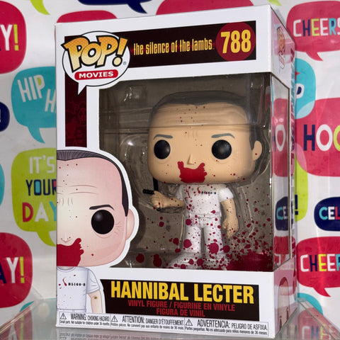 BOX FLAWS VIEW PHOTOS Hannibal Lecter - The Silence of the Lambs Funko Pop 788 Vinyl Figure (11.4 Cm L × 8.9 Cm W × 15.9 Cm H)