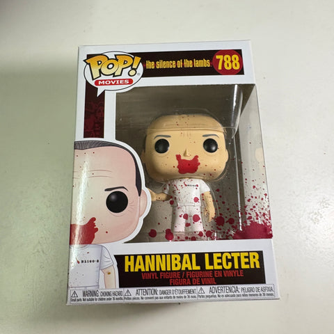BOX FLAWS VIEW PHOTOS Hannibal Lecter - The Silence of the Lambs Funko Pop 788 Vinyl Figure (11.4 Cm L × 8.9 Cm W × 15.9 Cm H)