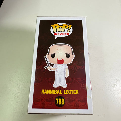 BOX FLAWS VIEW PHOTOS Hannibal Lecter - The Silence of the Lambs Funko Pop 788 Vinyl Figure (11.4 Cm L × 8.9 Cm W × 15.9 Cm H)