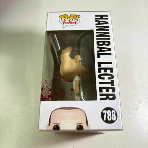 BOX FLAWS VIEW PHOTOS Hannibal Lecter - The Silence of the Lambs Funko Pop 788 Vinyl Figure (11.4 Cm L × 8.9 Cm W × 15.9 Cm H)