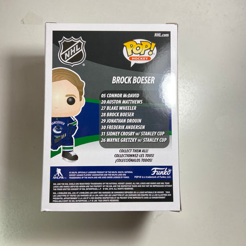 NHL - Vancouver Canucks: Brock Boeser Funko Pop 28 Hockey
