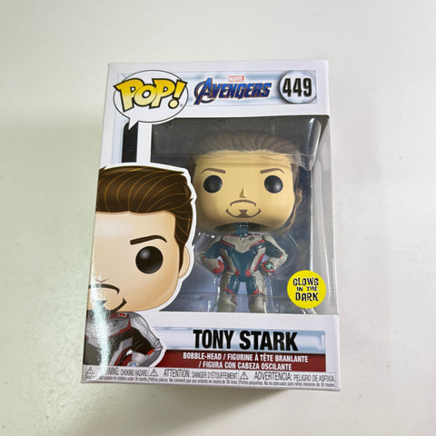 Tony Stark - Marvel Funko Pop 449 Vinyl Figure GLOW