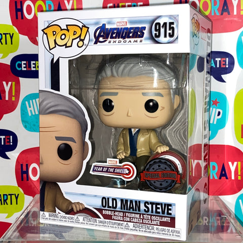 Captain America (Old Man) - Avengers Endgame Marvel Funko Pop 915