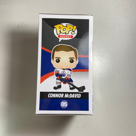 NHL - Edmonton Oilers: Connor McDavid (White Jersey) Funko Pop 05 Hockey Exclusive